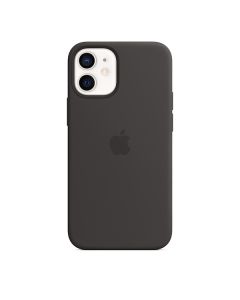 Чехол Apple iPhone 12 Mini Silicone Case with MagSafe Black (MHKX3ZE/A)