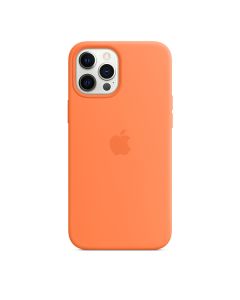 Чехол Apple iPhone 12 Pro Max Silicone Case with MagSafe Kumquat (MHL83ZE/A)