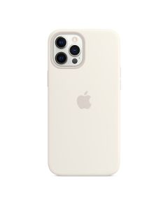 Чехол Apple iPhone 12 Pro Max Silicone Case with MagSafe White (MHLE3ZE/A)