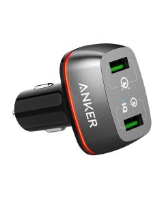 АЗУ Anker PowerDrive+ 2 V3 Quick Charge 42W (A2224H11) Black