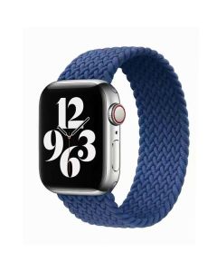 Ремінець для Apple Watch 38mm/40mm Braided Solo Loop Atlantic Blue (L/150mm)