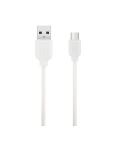 Кабель XO NB36 Micro USB 1m 2.1A White