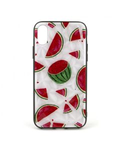 Чехол накладка Crazy Prism для iPhone XS Max Watermelon