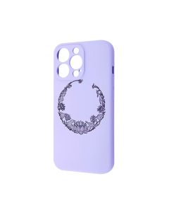 Чохол Wave Minimal Art Case для Apple iPhone 13 Pro with MagSafe Light Purple/Lotus