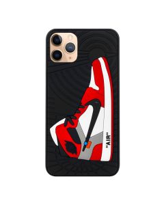 Чехол накладка Goddess Case для iPhone 11 Pro  Max AirJordan Black/Red