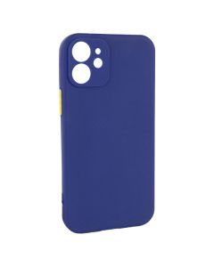 Чехол накладка Goospery TPU Square Full Camera Case для iPhone 12 Mini Dark Blue