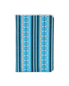 Сумка книжка универсальная для планшетов Lagoda 6-8 дюймов Blue Embroidery