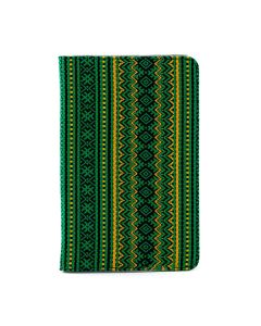 Сумка книжка универсальная для планшетов Lagoda 6-8 дюймов Green Embroidery