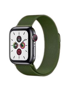 Ремінець для Apple Watch 38mm/40mm Milanese Loop Watch Band Green