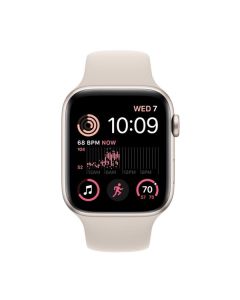 Смарт-годинник Apple Watch Series SE 2 GPS 44mm Starlight Aluminium Case with Starlight Sport (MNJX3)