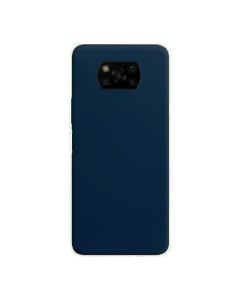 Original Silicon Case Xiaomi Poco X3 Dark Blue