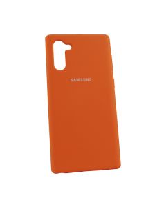 Чехол Original Soft Touch Case for Samsung Note 10/N970 Papaya
