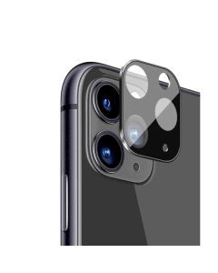 Захисне скло на задню камеру iPhone 11 Pro/11 Pro Max Metal Glass 3D Black