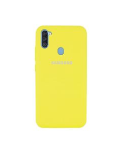 Чехол Original Soft Touch Case for Samsung A11-2020/A115/M11-2019/M115 Yellow