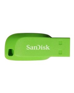 Флешка Sandisk 16Gb Cruzer Blade Green Electric USB 2.0