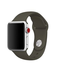 Ремешок для Apple Watch 42mm/44mm Silicone Watch Band Dark Olive