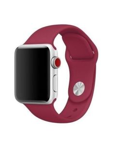 Ремінець для Apple Watch 38mm/40mm Silicone Watch Band Rose Red