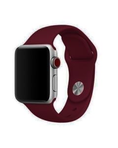 Ремешок для Apple Watch 42mm/44mm Silicone Watch Band Marsala
