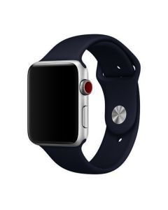 Ремешок для Apple Watch 42mm/44mm Silicone Watch Band Midnight Blue