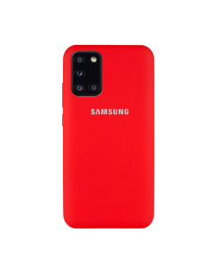 Чехол Original Soft Touch Case for Samsung A31-2020/A315 Red