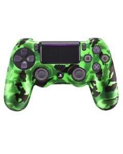 Силиконовый чехол для джойстика Sony PlayStation PS4 Type 1 Camouflage Green тех.пак