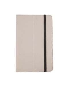 Сумка книжка универсальная для планшетов Ultra 7 дюймов New (скоба) White