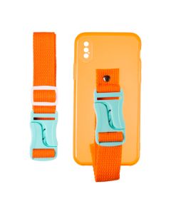 Чехол накладка Free Your Hands Sport Case для iPhone X/XS Orange