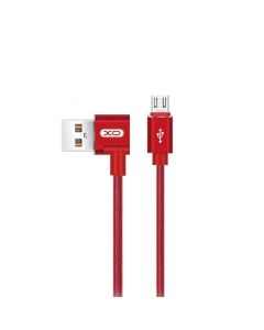 Кабель XO NB31 Micro USB 1m 2.4A L-Shape Red