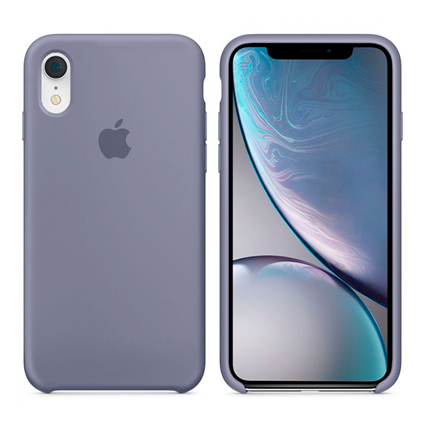 Чехол Soft Touch для Apple iPhone XR Levender Gray (Original)