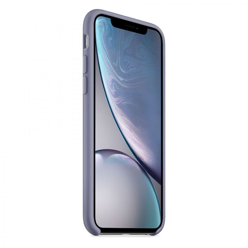 Чехол Soft Touch для Apple iPhone XR Levender Gray (Original)