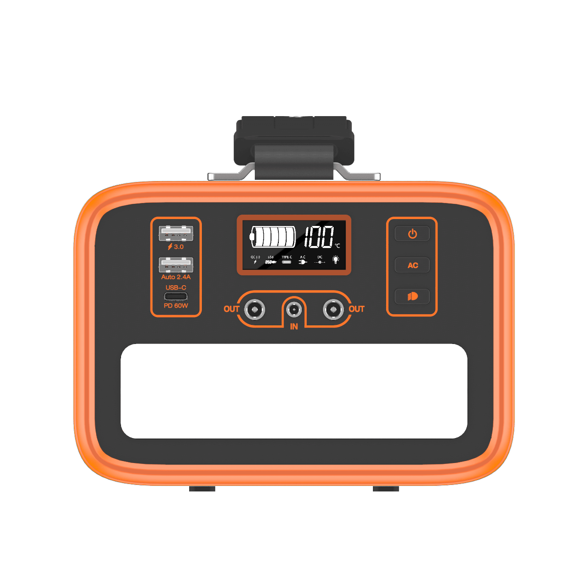 Портативний зарядний пристрій ENERGIZER PPS240W2-72000 MAH AC 150W/60W PD/2XUSB/2XDC Gray