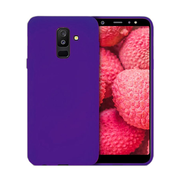 Чехол Original Soft Touch Case for Samsung A6 Plus 2018/A605 Violet