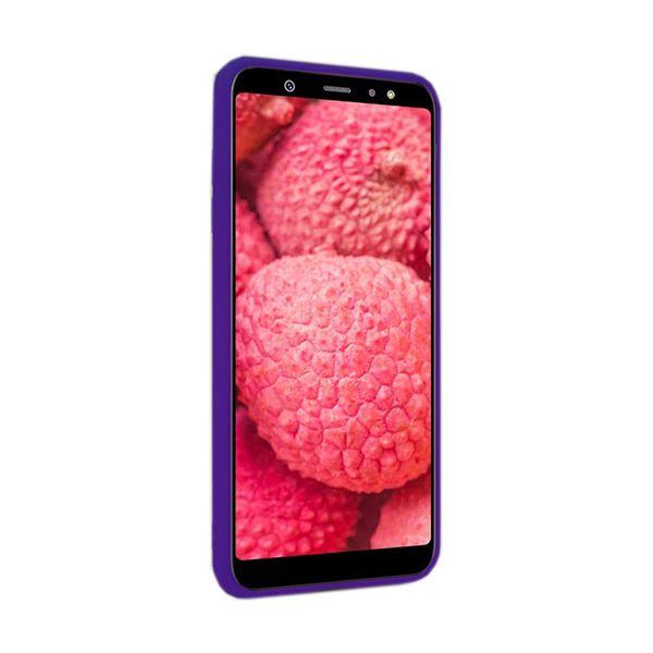 Чехол Original Soft Touch Case for Samsung A6 Plus 2018/A605 Violet